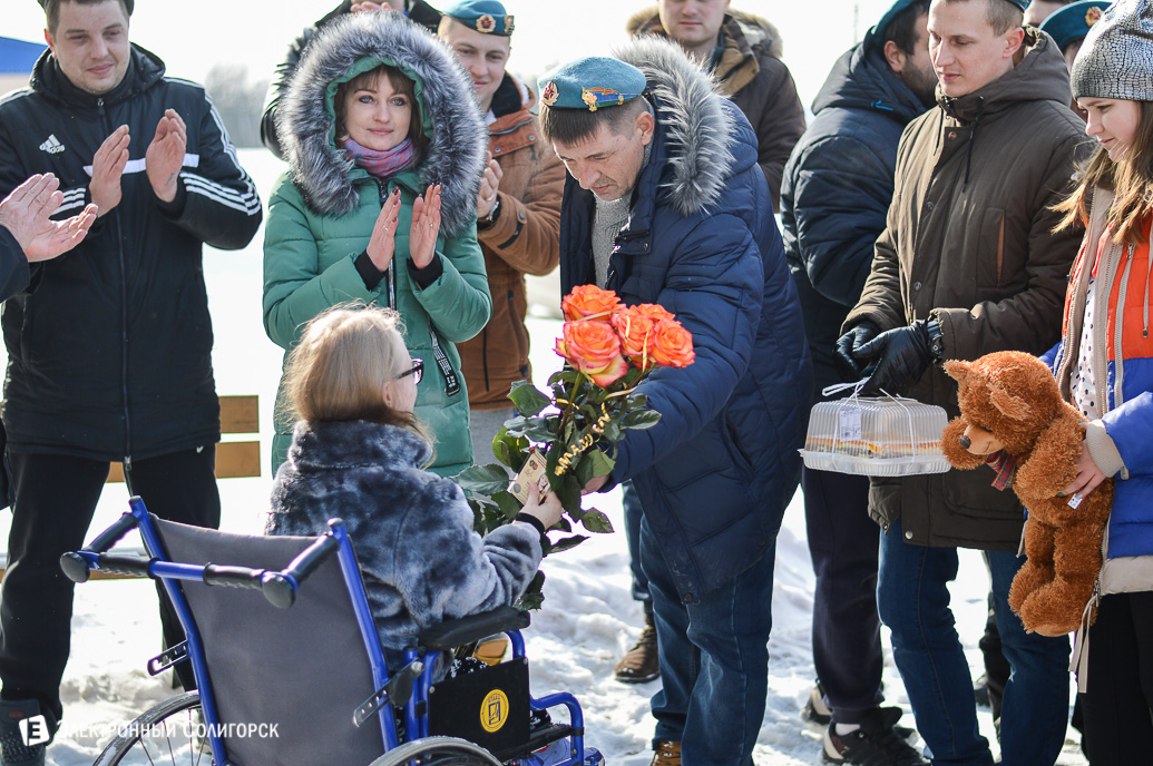 Солигорские военные благотворительность