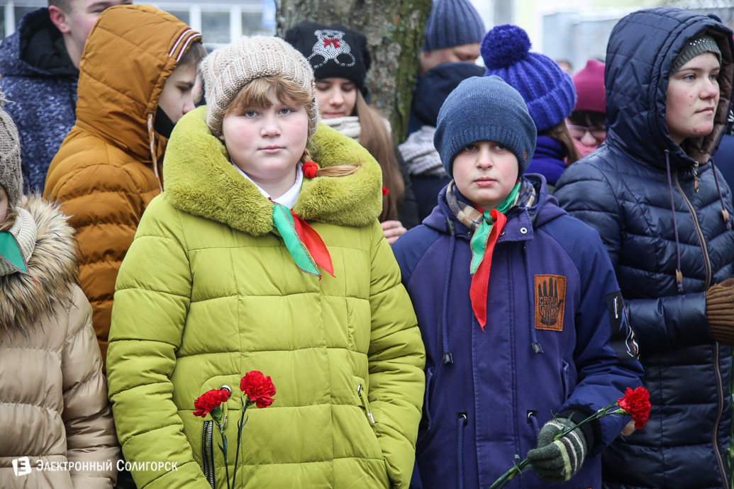 митинг в память воинов-интернационалистов Солигорск