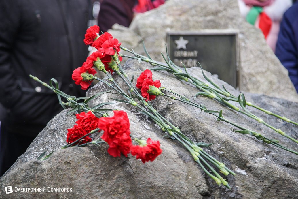 митинг в память воинов-интернационалистов Солигорск