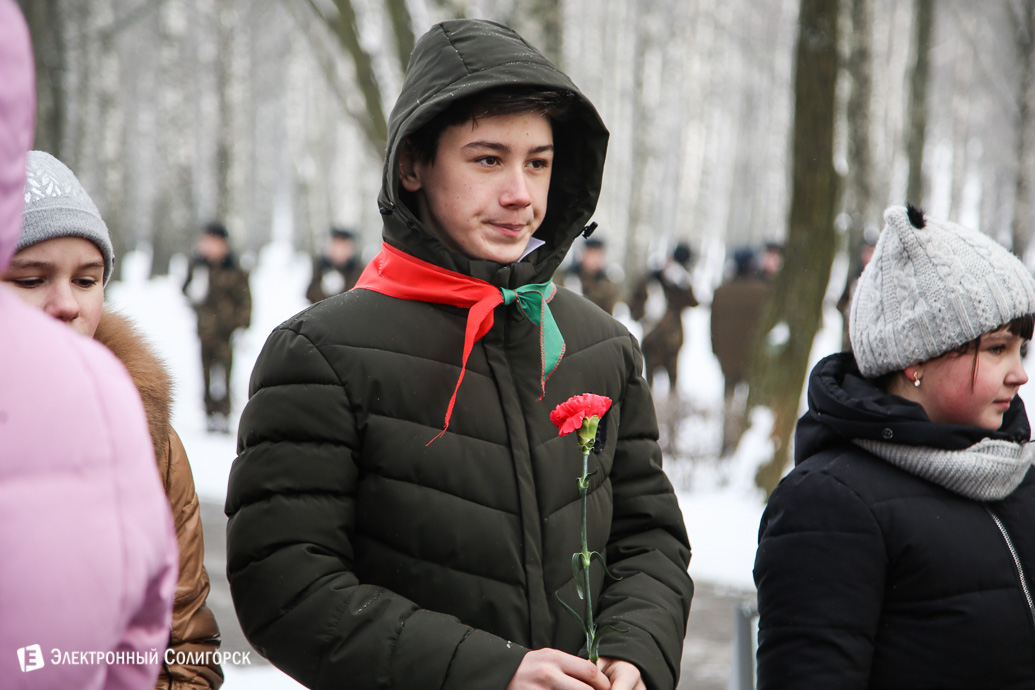 митинг в память воинов-интернационалистов Солигорск