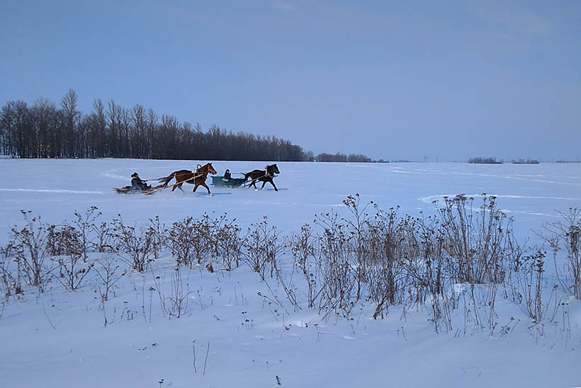 Зима Солигорск