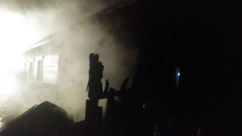 деревня завщицы пожар