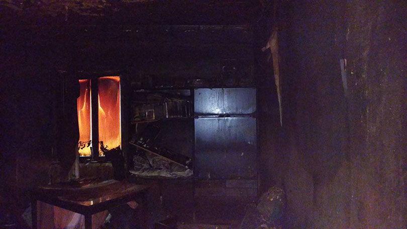 пожар Солигорский район Завшицы