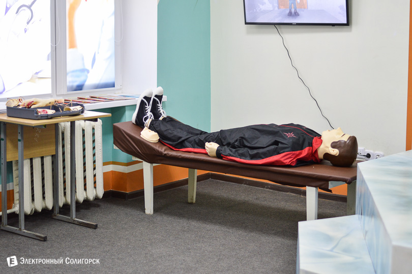 манекен тренажер СШ 6 Солигорск