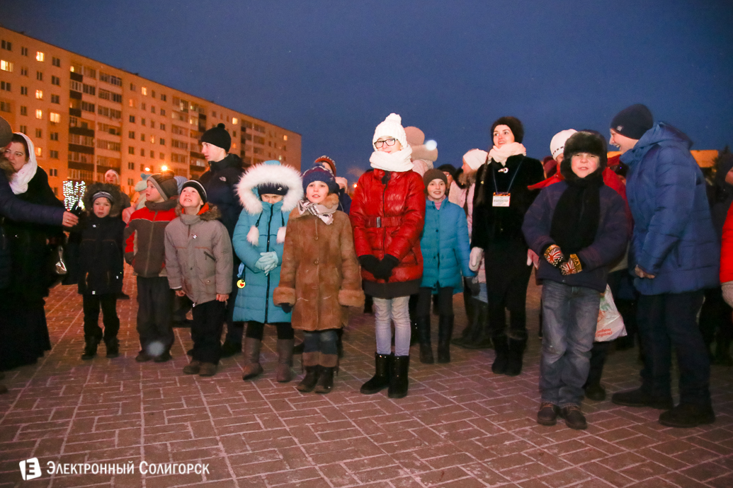 дед мороз площадь Солигорск