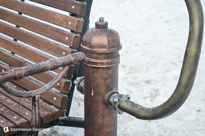 скамейка МЧС Солигорск