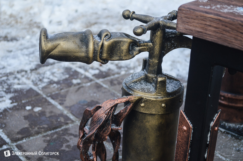 скамейка МЧС Солигорск