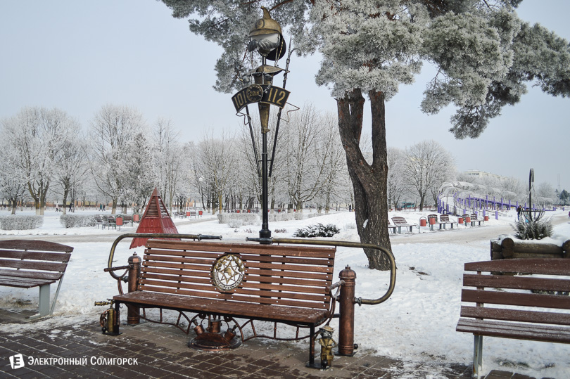 скамейка МЧС Солигорск