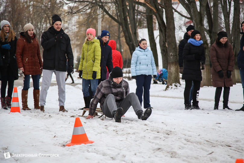 зимние забавы стройтрест солигорск