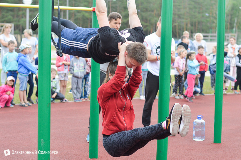 воркаут в дубраве