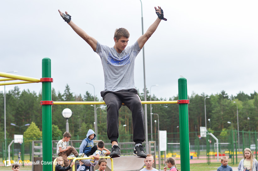 воркаут в дубраве