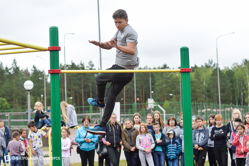 воркаут в дубраве