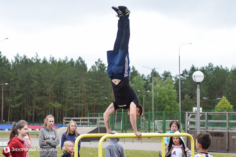 воркаут в дубраве