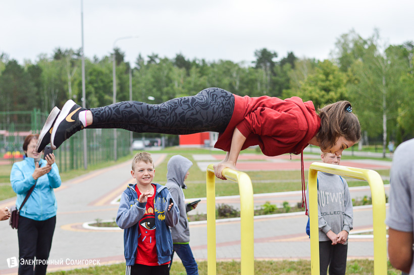 воркаут в дубраве
