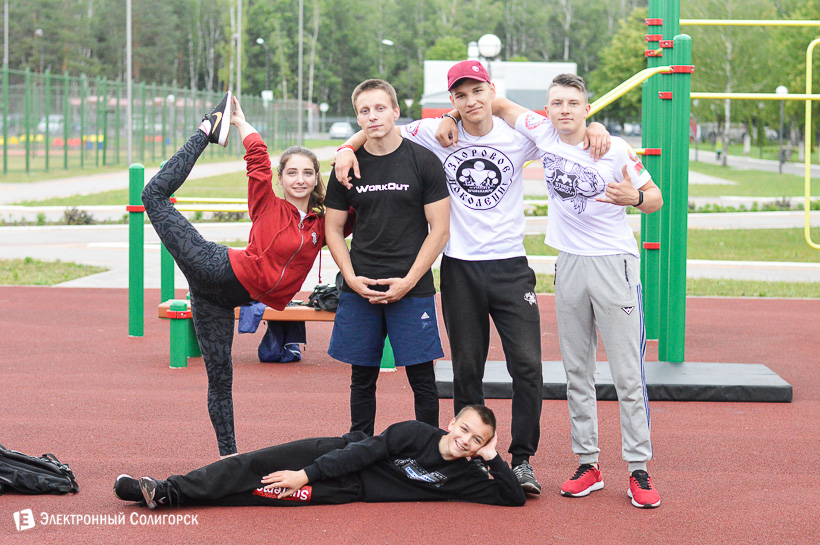 воркаут в дубраве