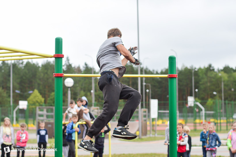 воркаут в дубраве