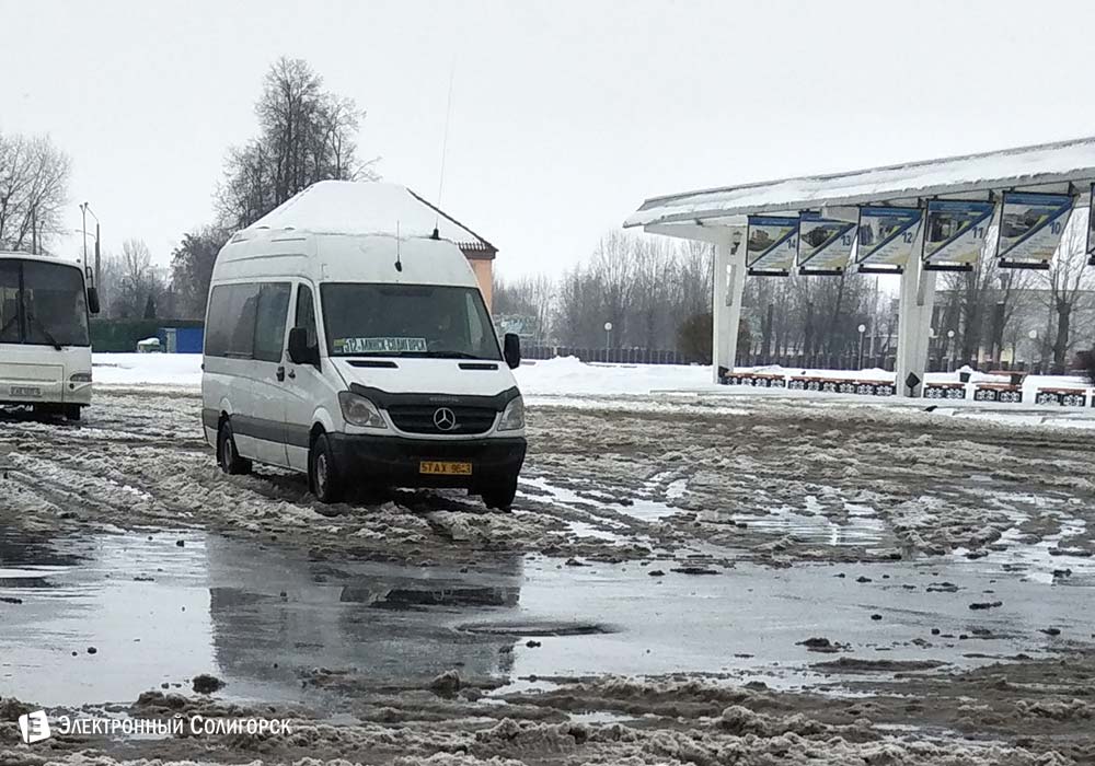 маршрутка Солигорск - Минск
