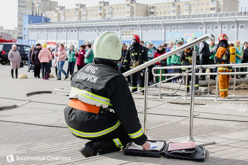 учения МЧС Грин Солигорск