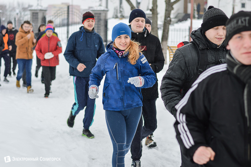 весенняя пробежка Солигорск 8 марта