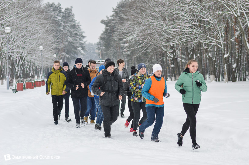 весенняя пробежка Солигорск 8 марта
