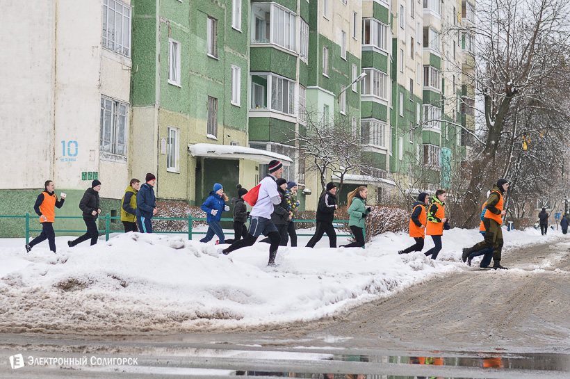 весенняя пробежка Солигорск 8 марта