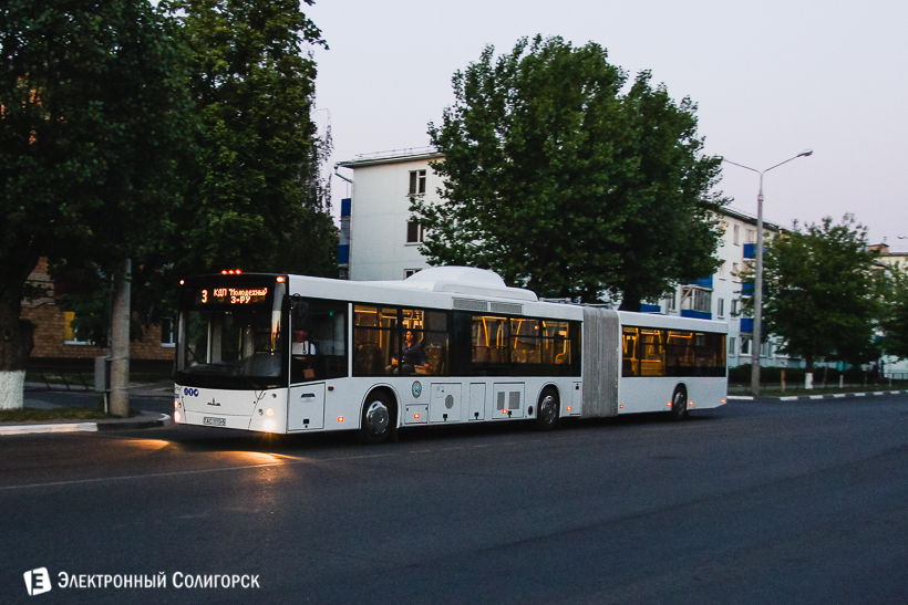 городской автобус Солигорск