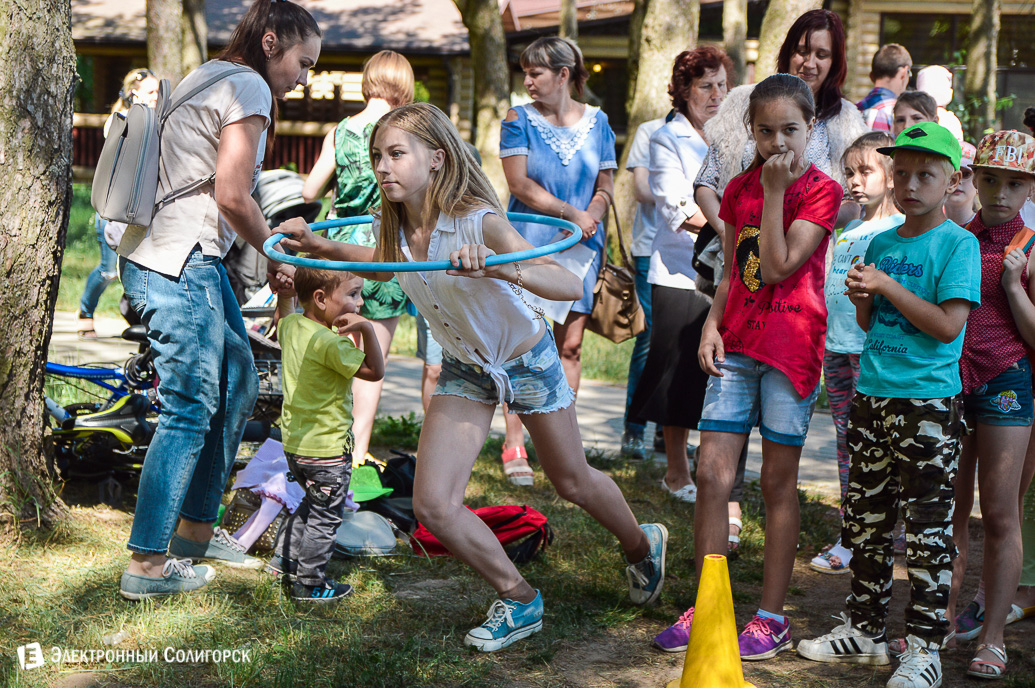 дети эстафета Солигорск
