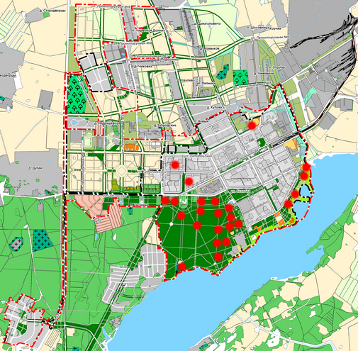 клещ солигорск карта
