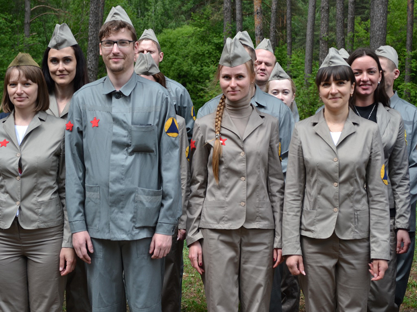 соревнования санитарных дружин Солигоск