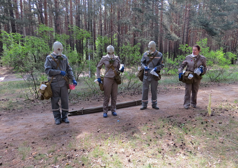 соревнования санитарных дружин Солигоск
