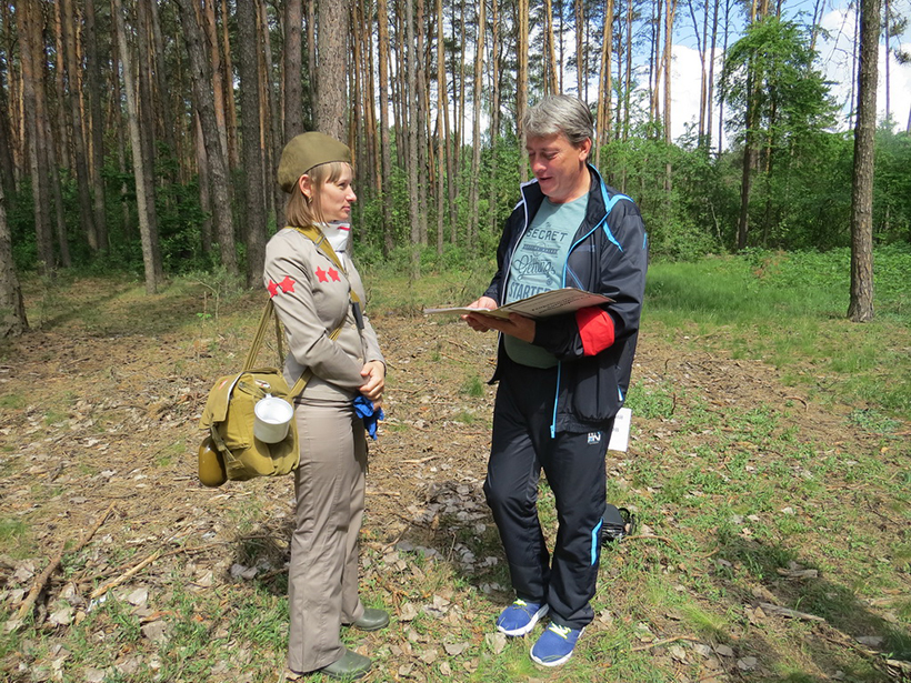 соревнования санитарных дружин Солигоск