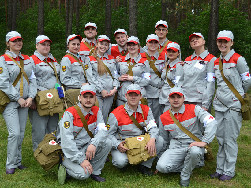 соревнования санитарных дружин Солигоск