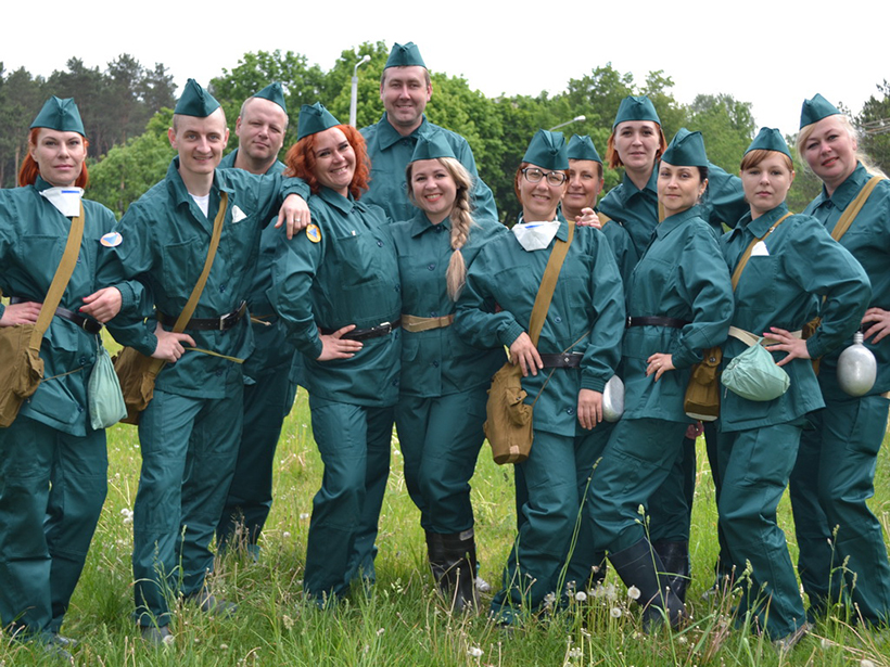 соревнования санитарных дружин Солигоск