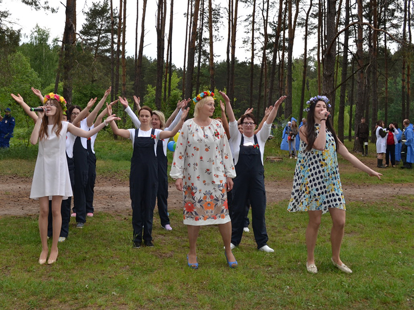 соревнования санитарных дружин Солигоск