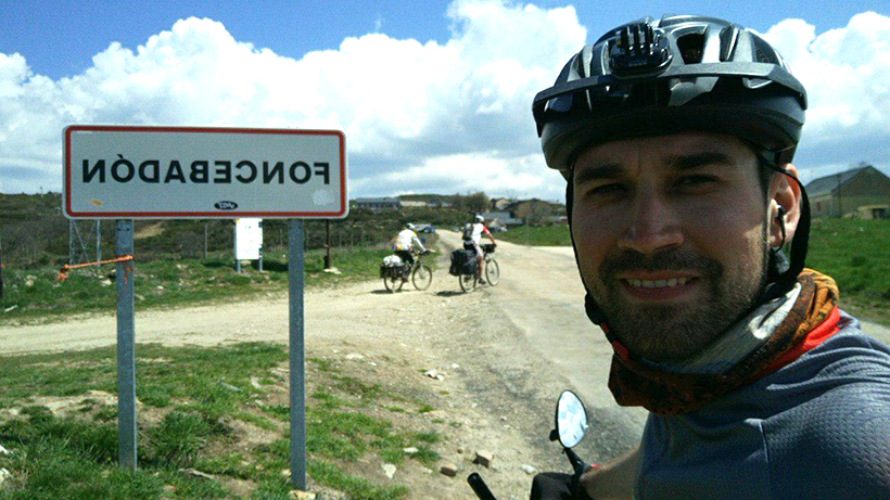 путешествие по пути святого Иакова велосипед