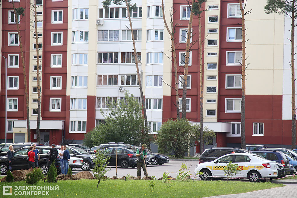 парковка Солигорск