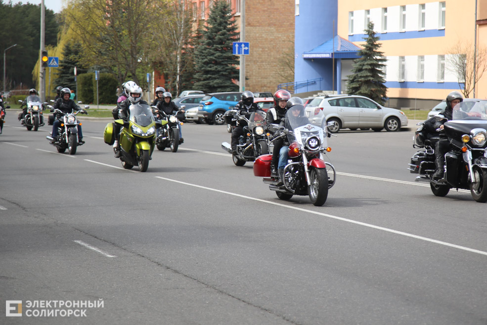 открытие мотосезона Солигорск 2019