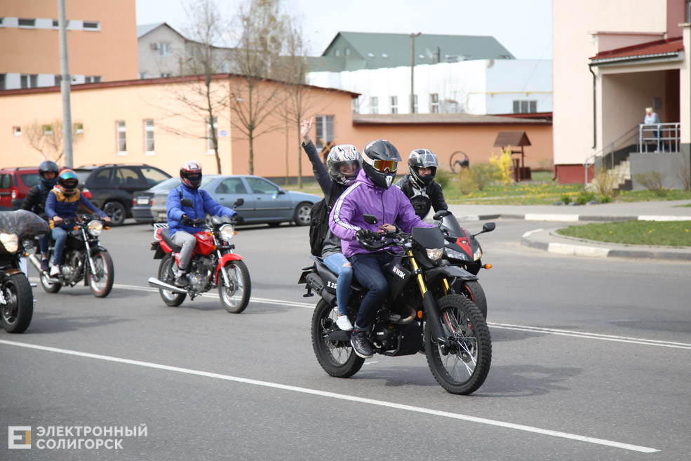 открытие мотосезона Солигорск 2019