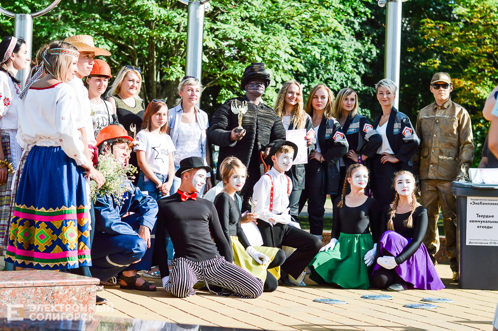 живые скульптуры солигорск