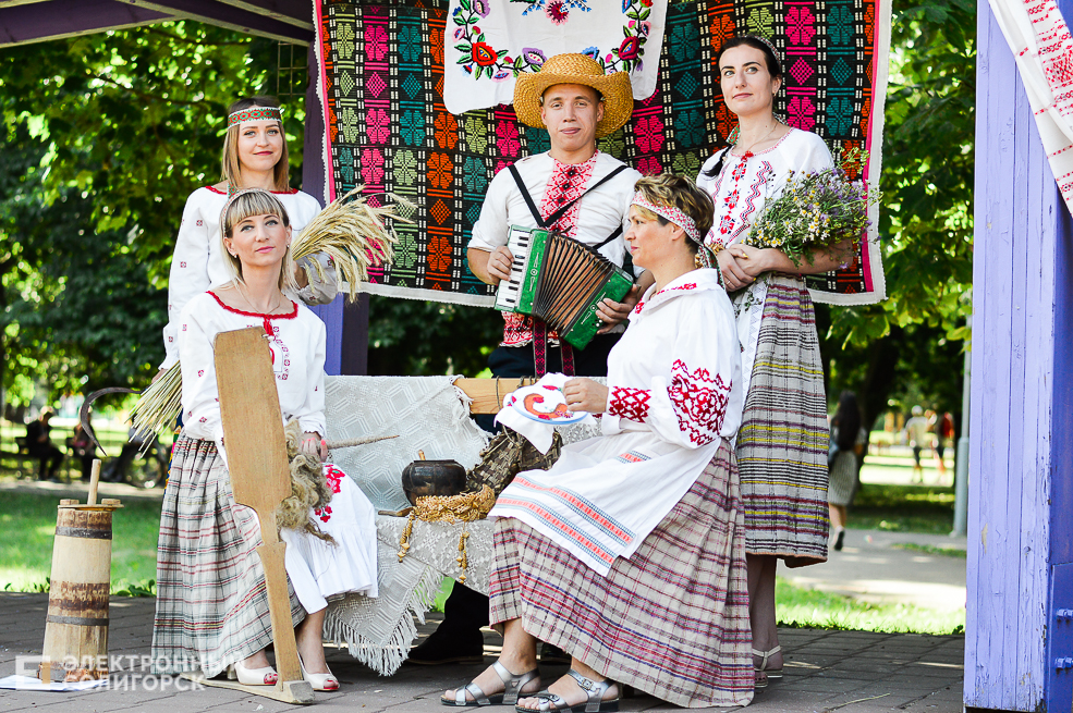 живые скульптуры солигорск