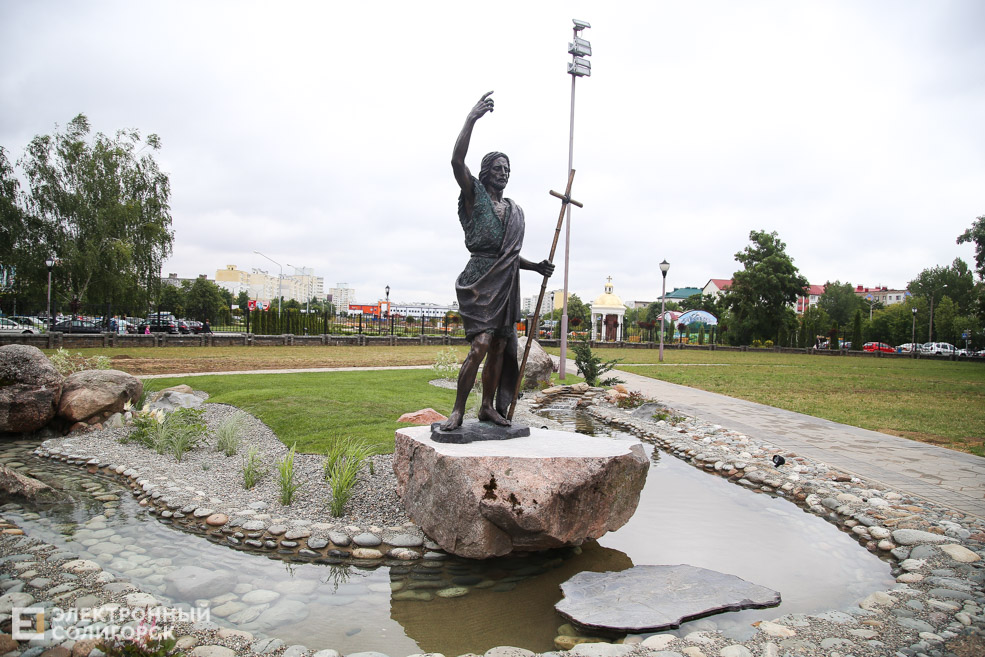 скульптура Иоанн предтеча солигорск