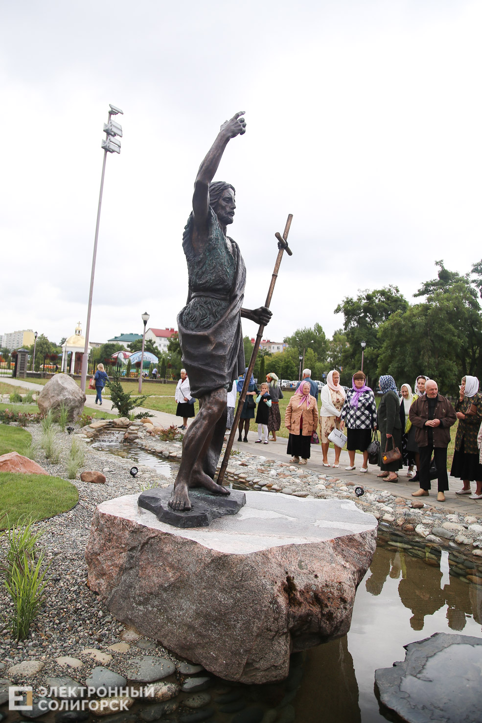 скульптура Иоанн предтеча солигорск