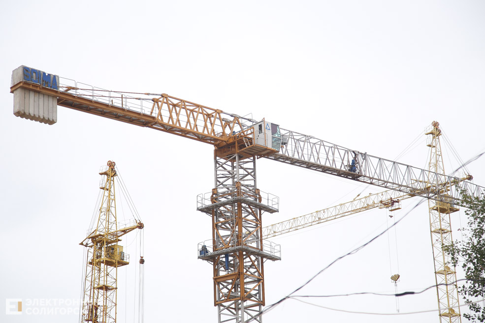 башенный кран солигорск