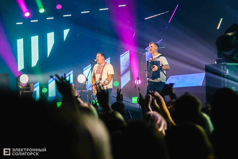 Группа Руки вверх выступила в Солигорске