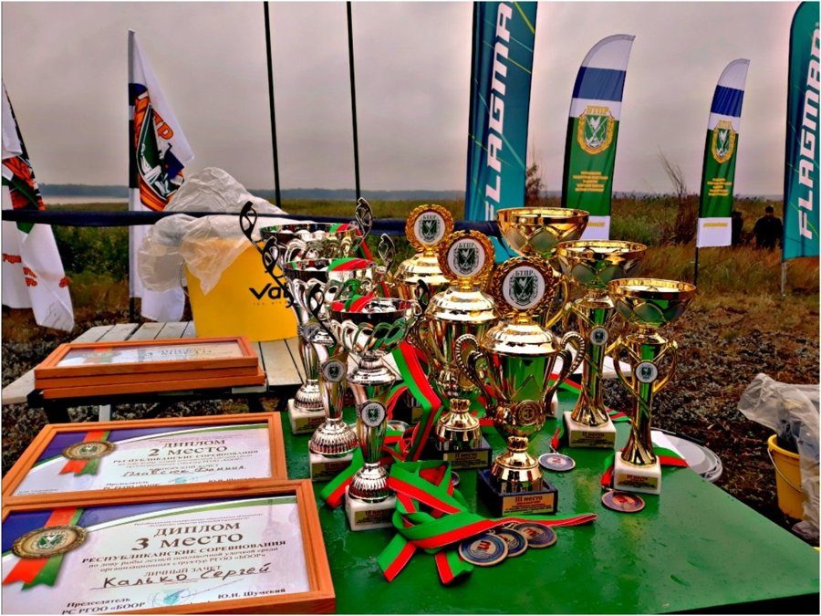 Соревнование по рыбной ловле на Солигорском водохранилище