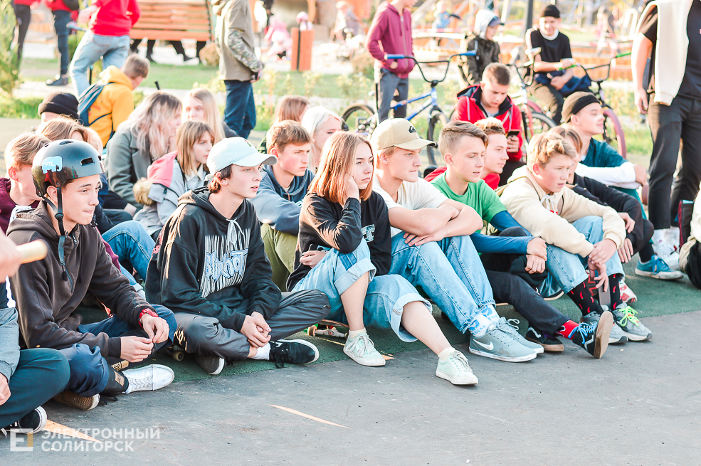 Соревнование скейтеров, самокатеров и bmx-серов в Солигорске