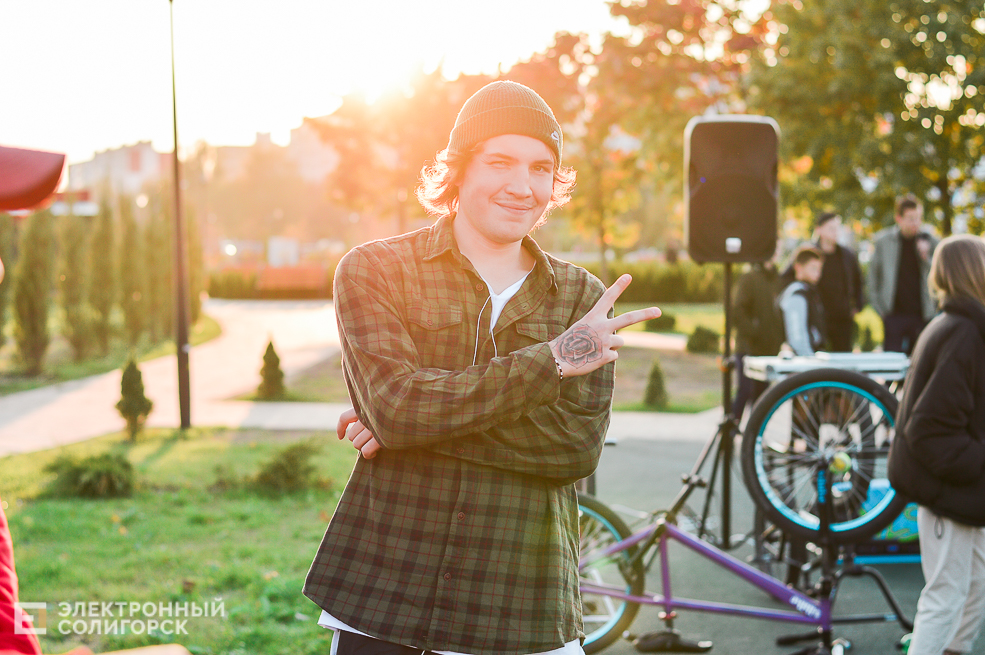Соревнование скейтеров, самокатеров и bmx-серов в Солигорске