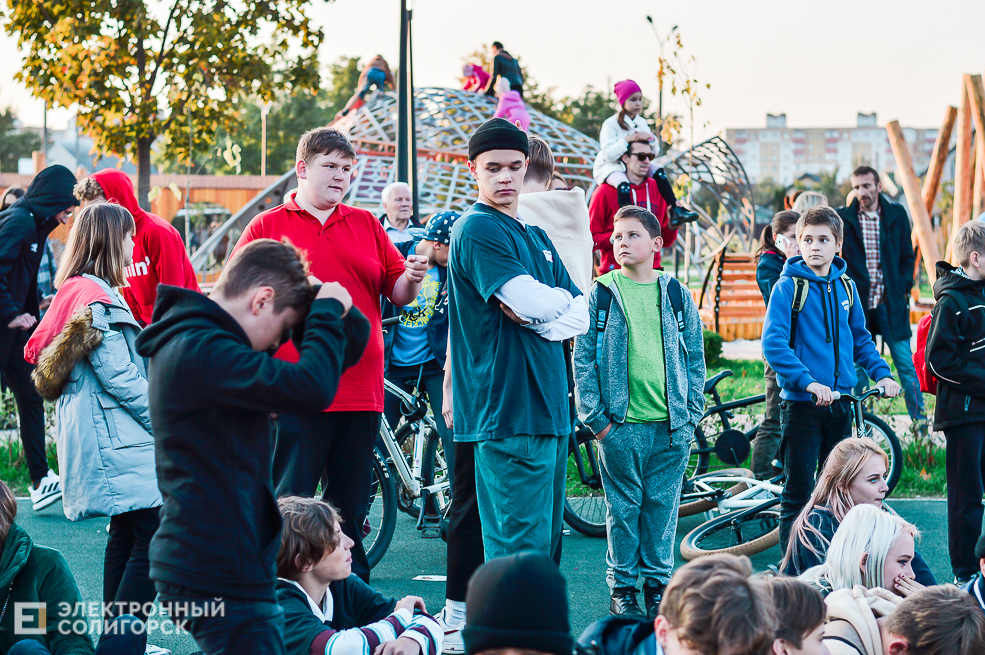 Соревнование скейтеров, самокатеров и bmx-серов в Солигорске