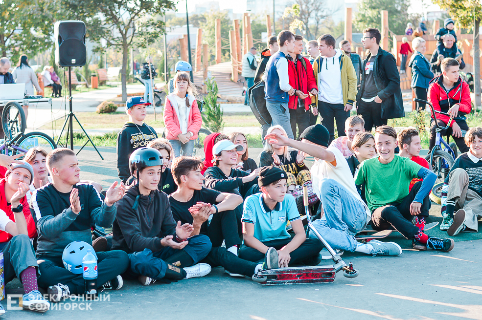 Соревнование скейтеров, самокатеров и bmx-серов в Солигорске