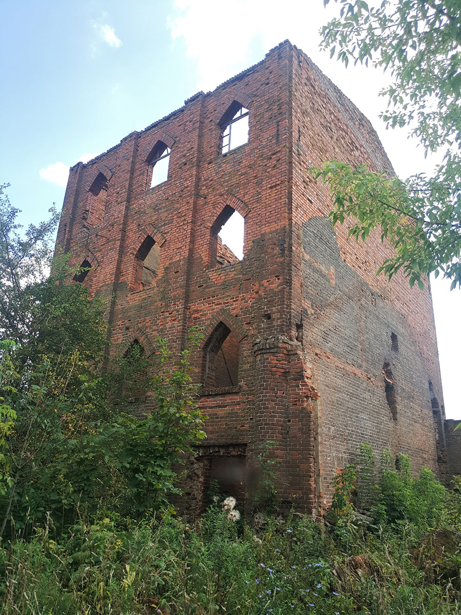 Заброшенная мельница в Погосте Солигорский район